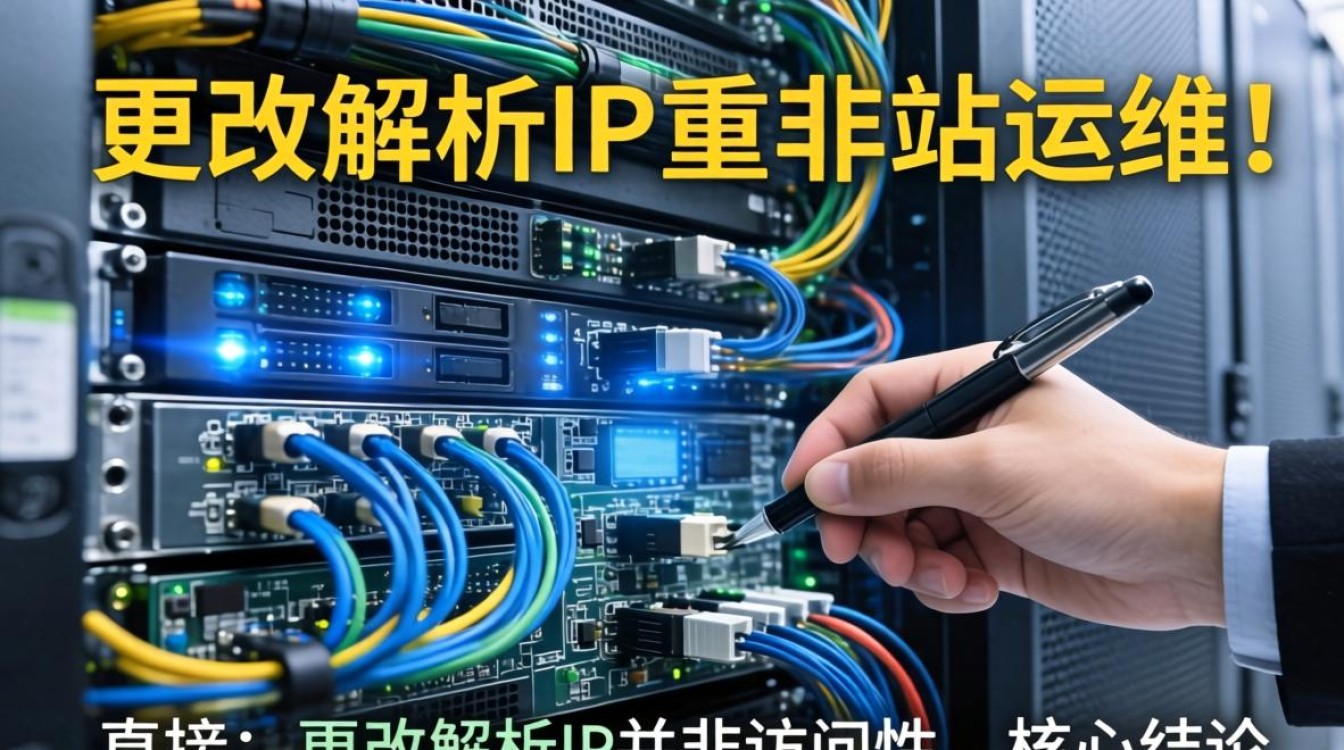 服务器域名更改解析ip