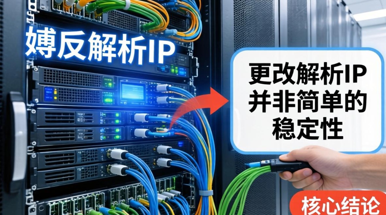 服务器域名更改解析ip