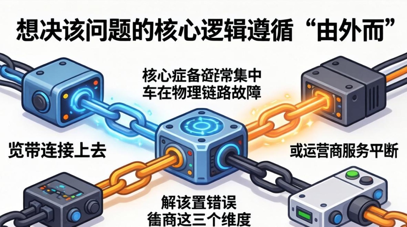 宽带连接上不去