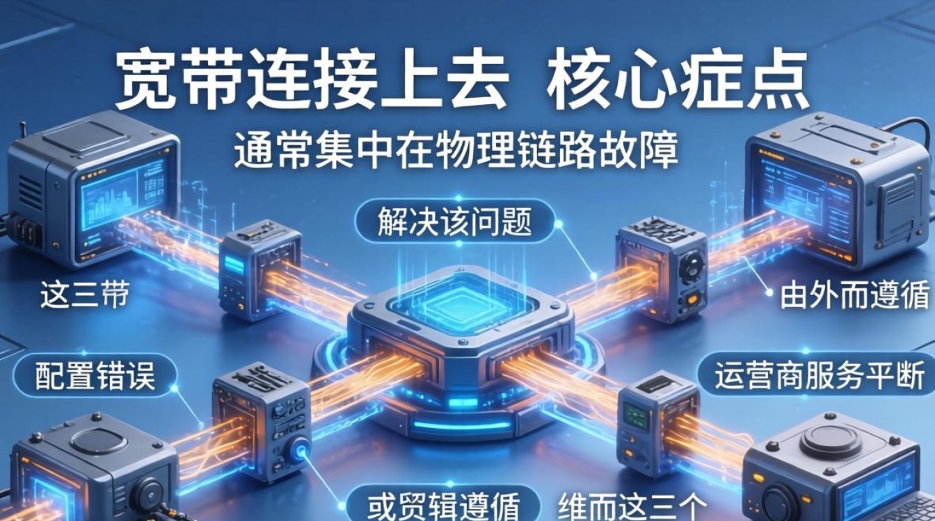 宽带连接上不去