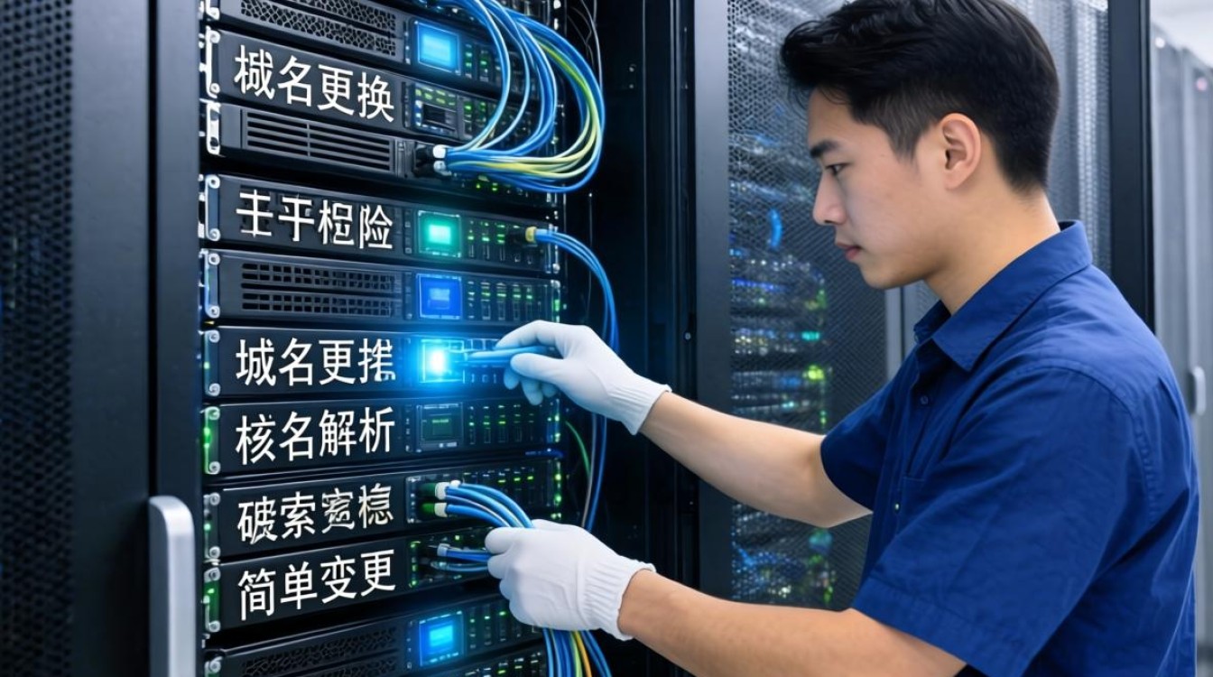 服务器域名更换