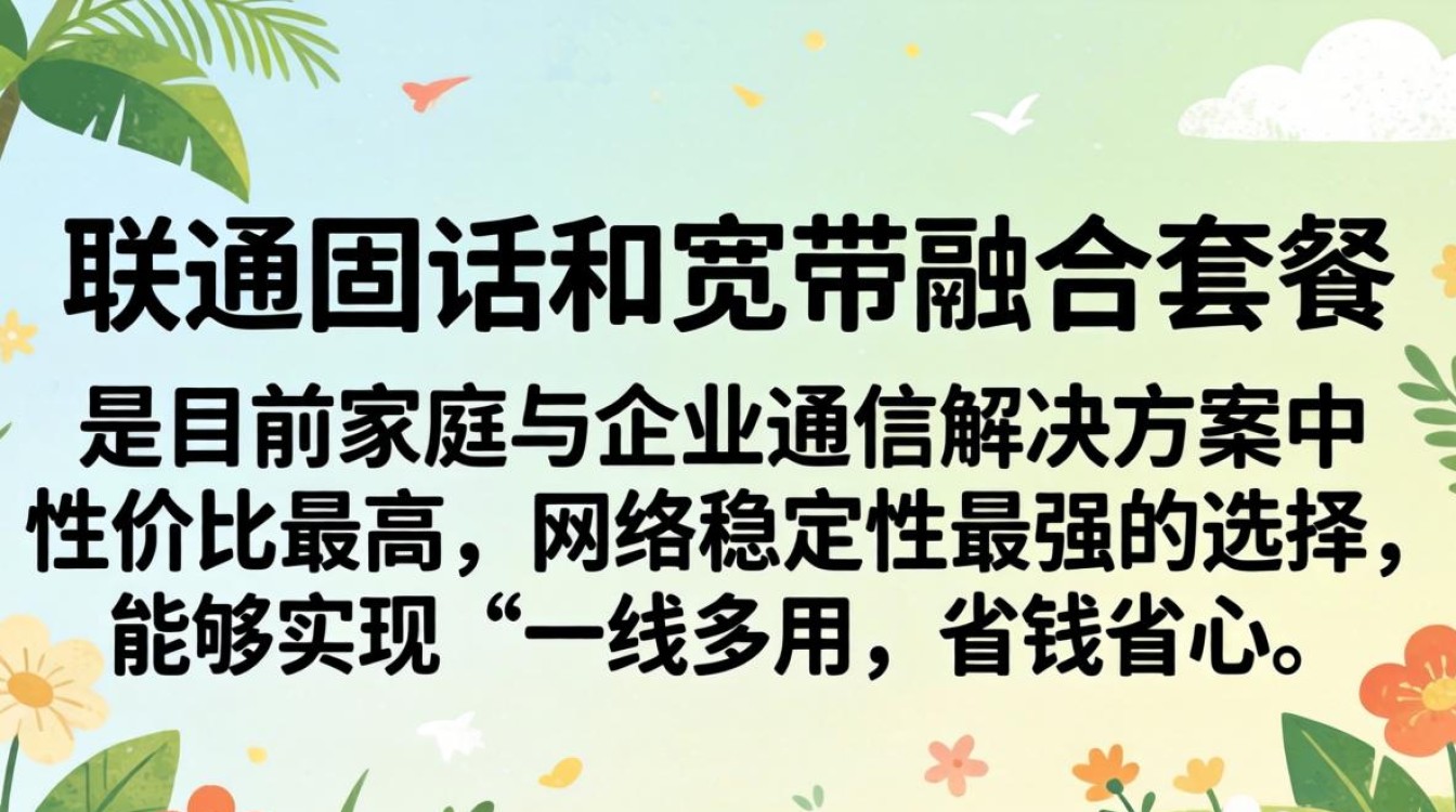 联通固话和宽带