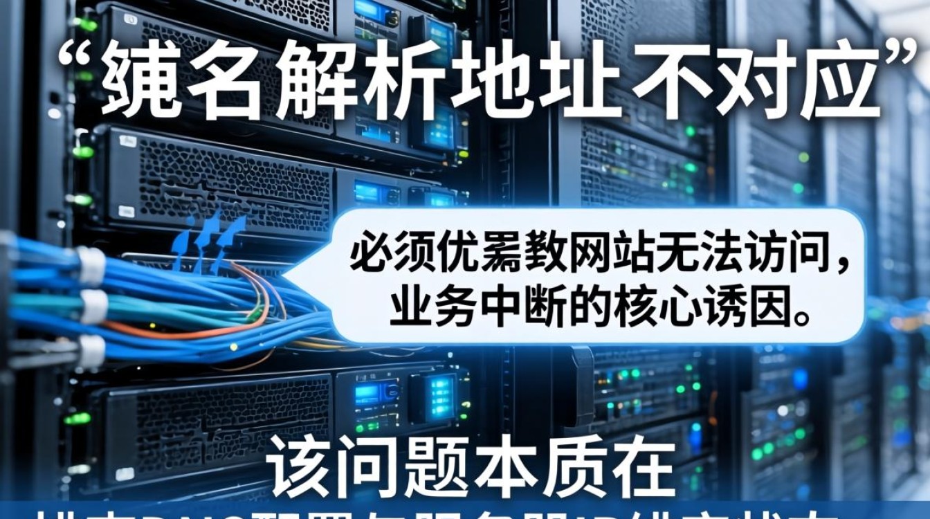 服务器域名解析地址不对应