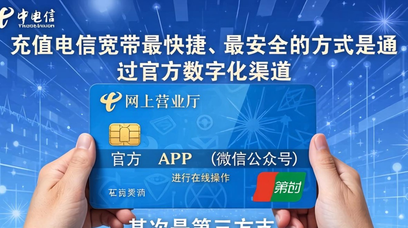 如何充值电信宽带