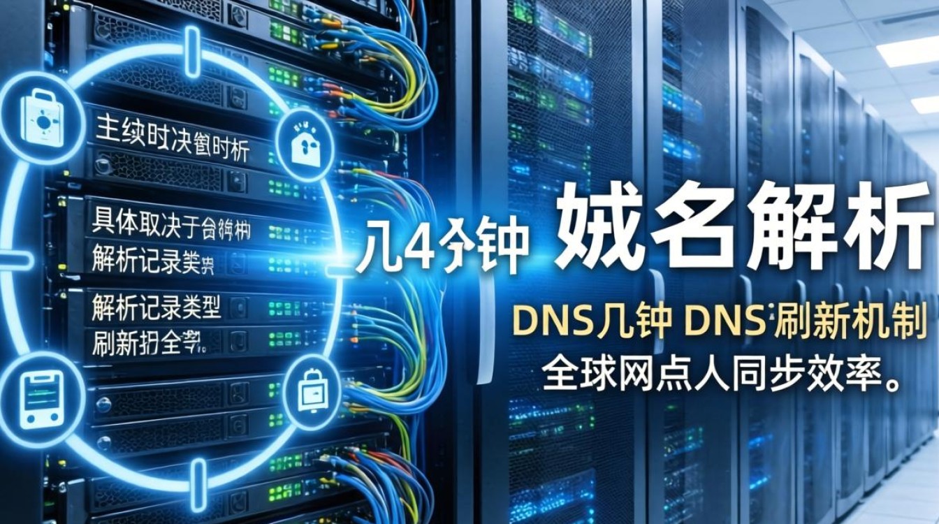 服务器域名解析多久生效