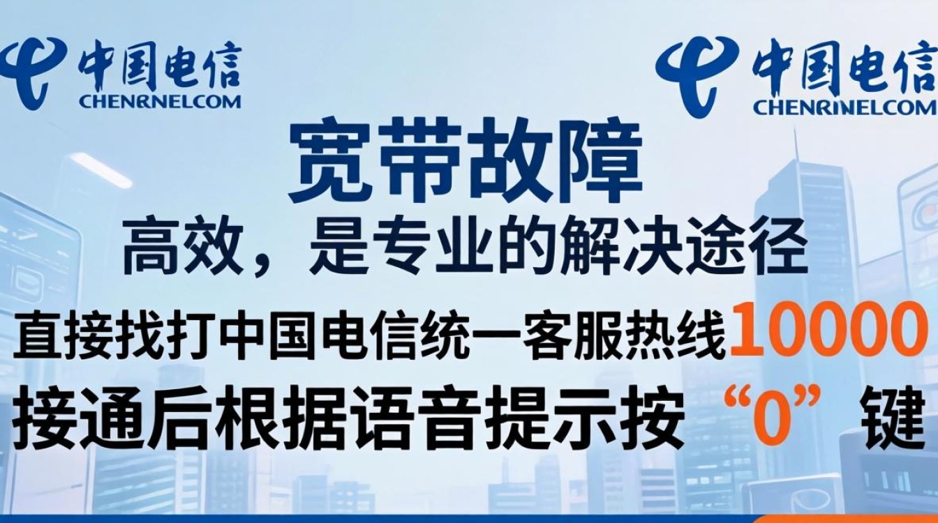 电信宽带保修电话