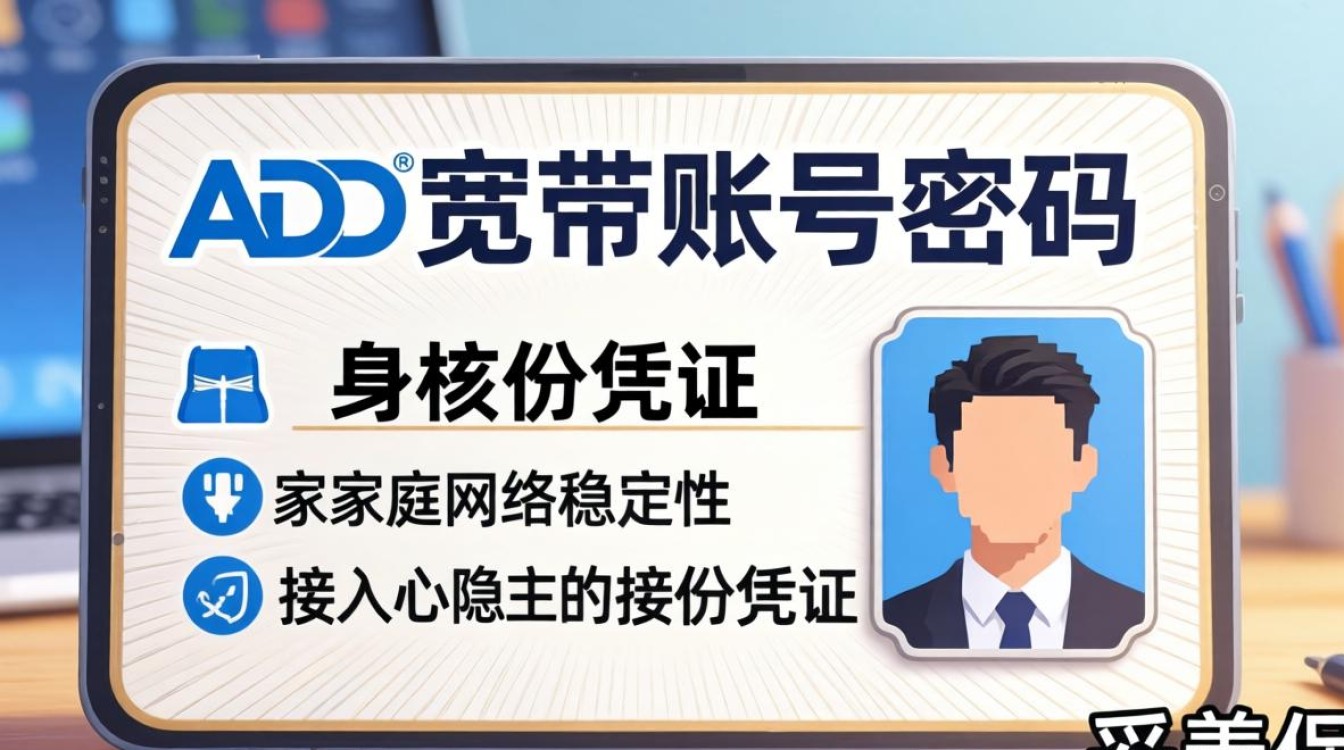 adsl宽带账号密码