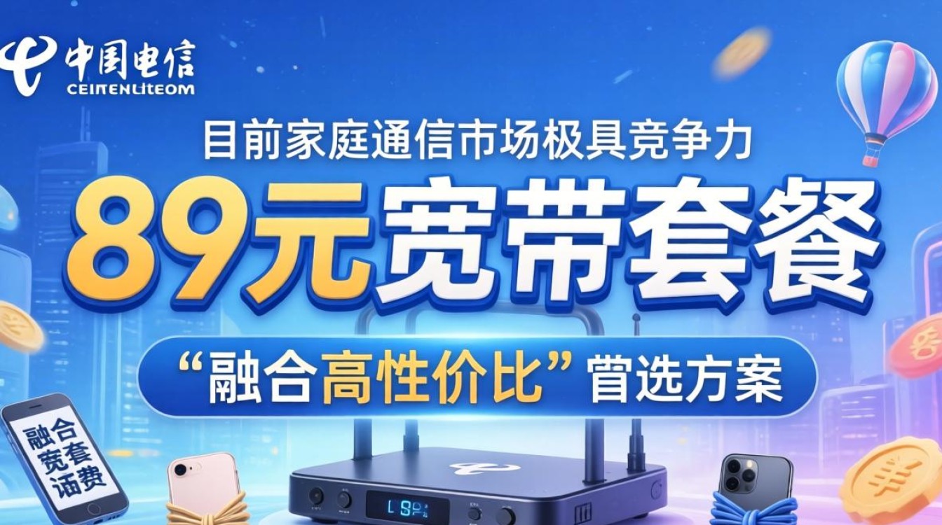 电信89元宽带套餐