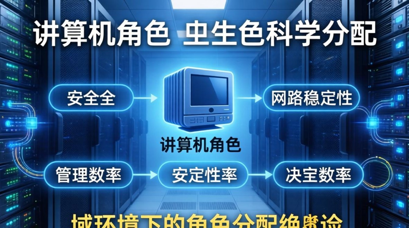 服务器域中计算机分配角色