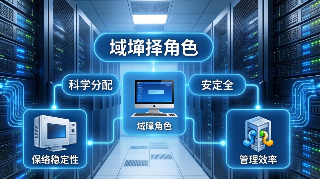 服务器域中计算机分配角色