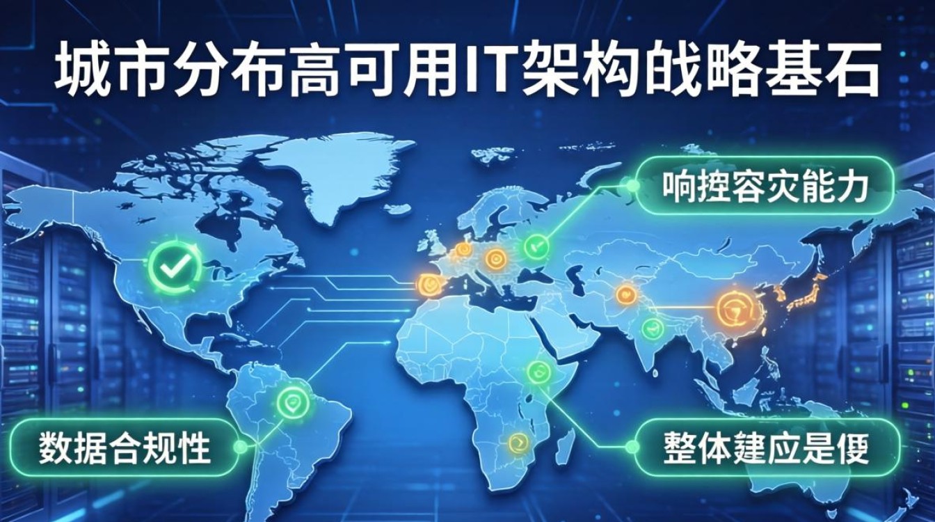 服务器城市分布