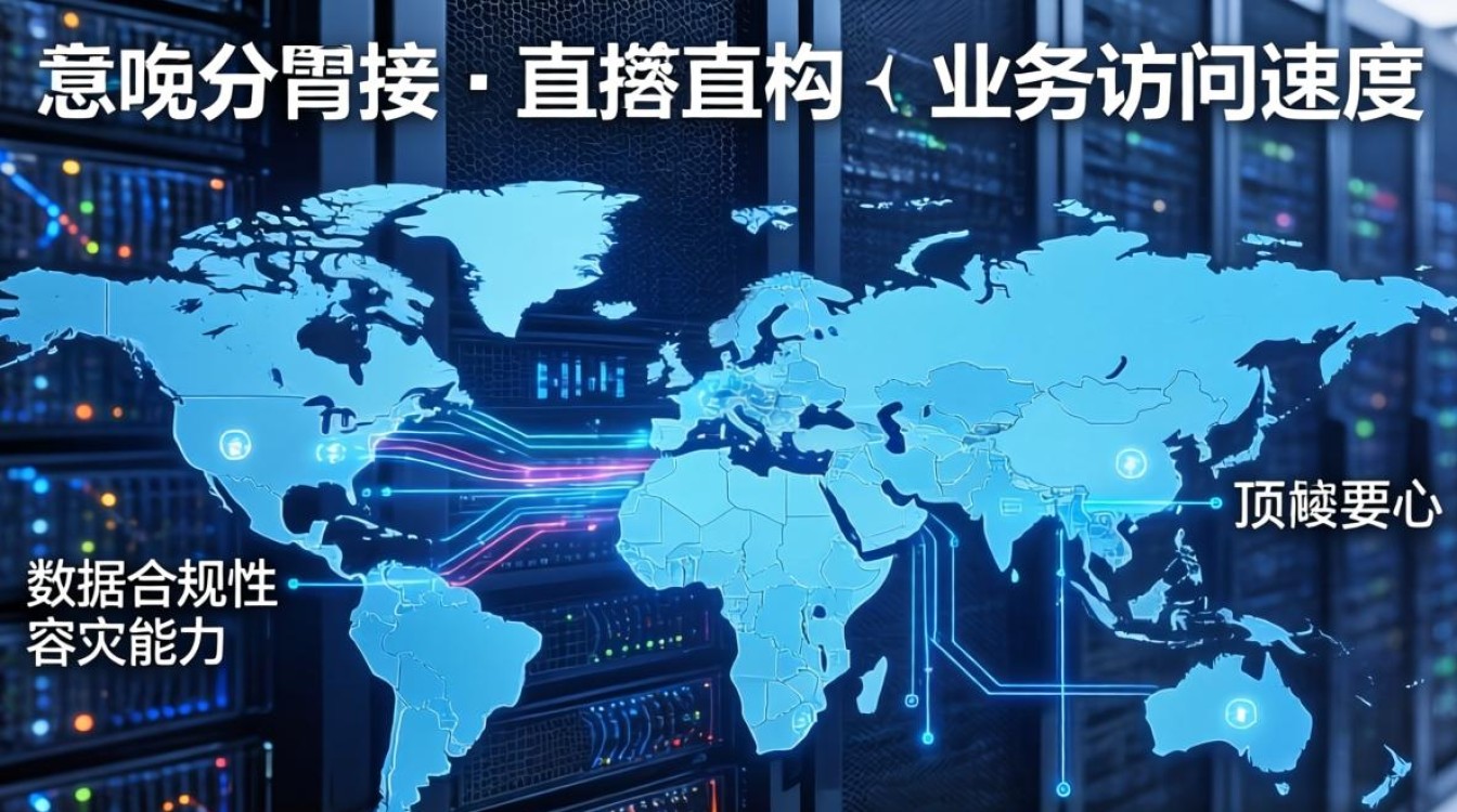 服务器地域分布图