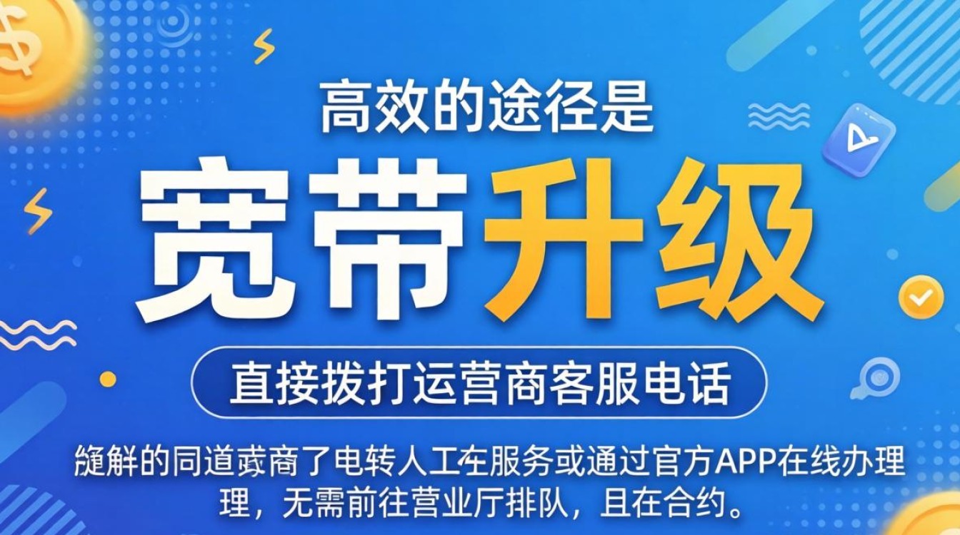 怎么办理宽带升级 怎么办理宽带升级