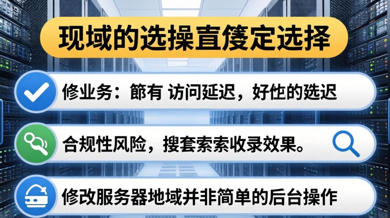 服务器地域修改 服务器地域修改