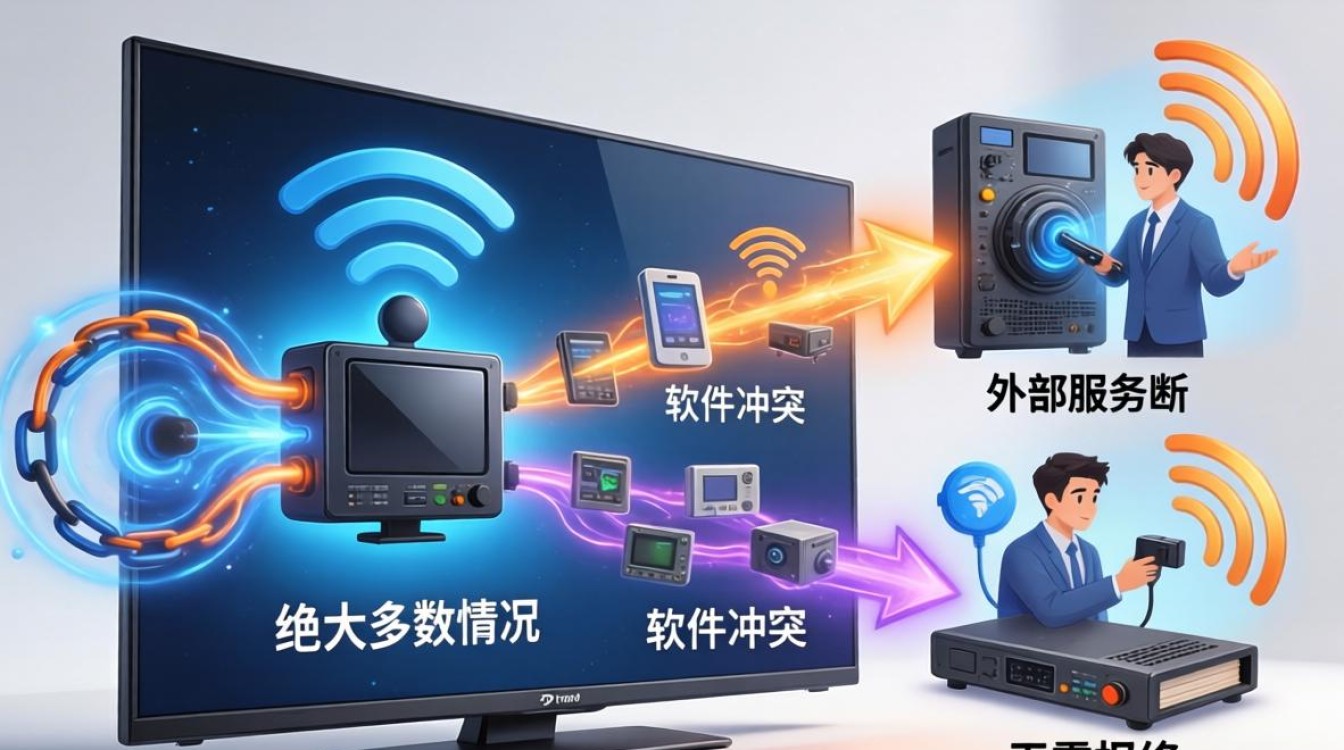 宽带电视没信号