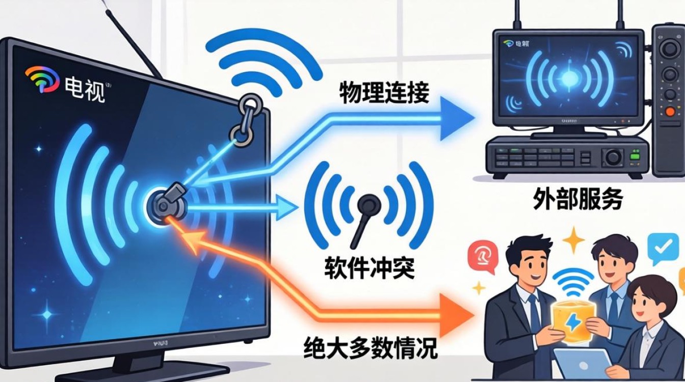 宽带电视没信号