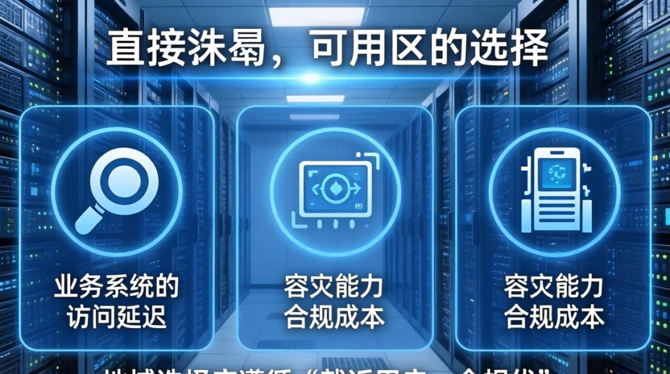 服务器地域与可用区汇总