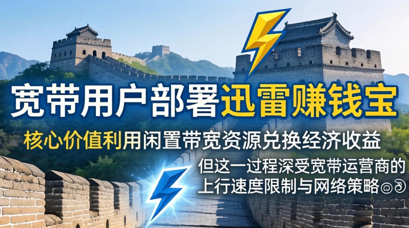 长城宽带 迅雷赚钱宝