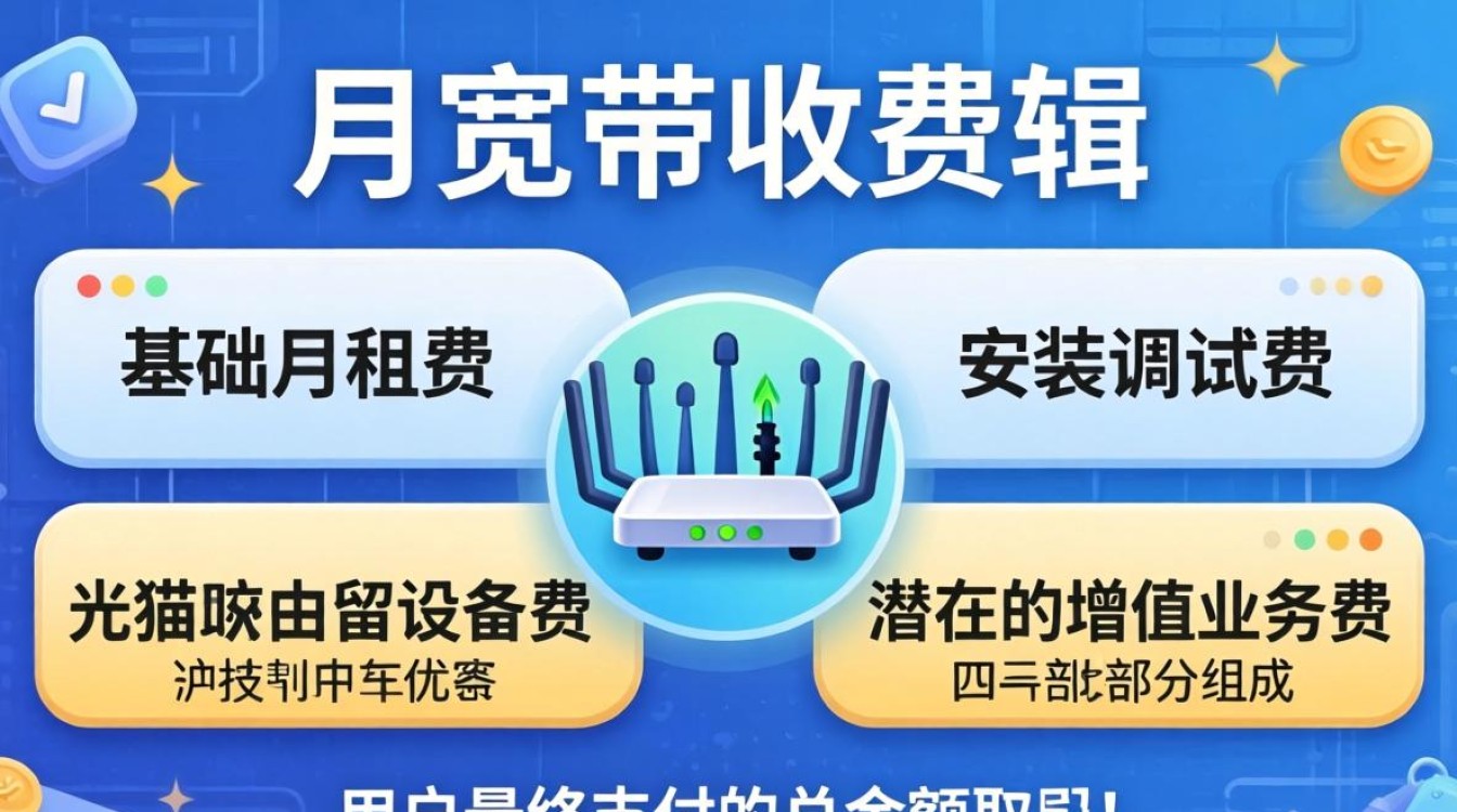 包月的宽带怎么收费