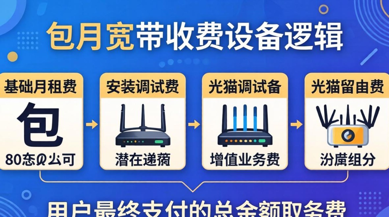 包月的宽带怎么收费