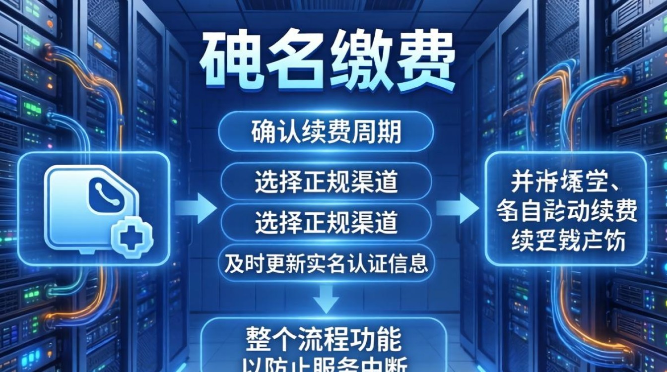 服务器域名怎么缴费