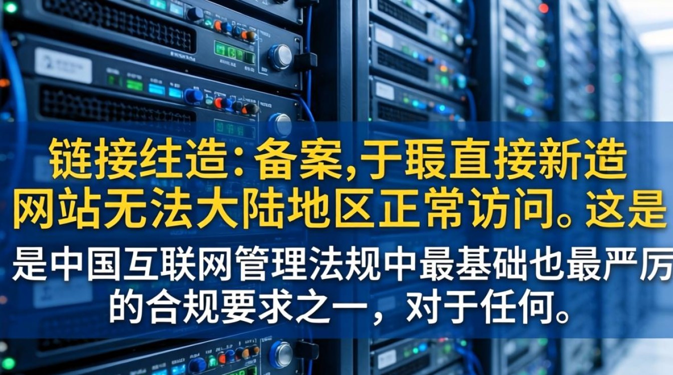 服务器地址链接未备案