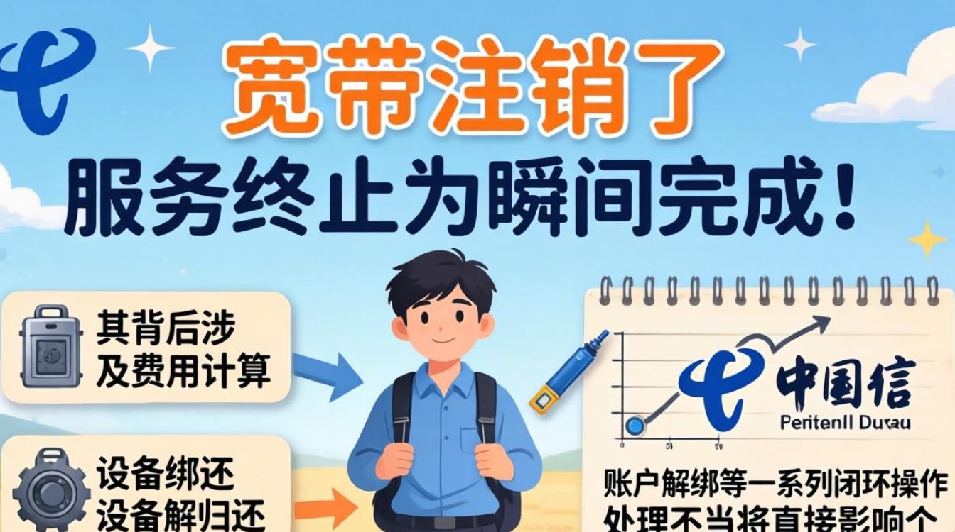 电信宽带注销了