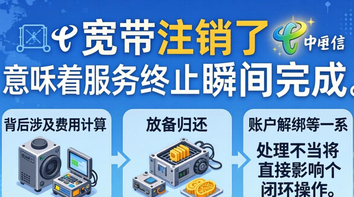 电信宽带注销了