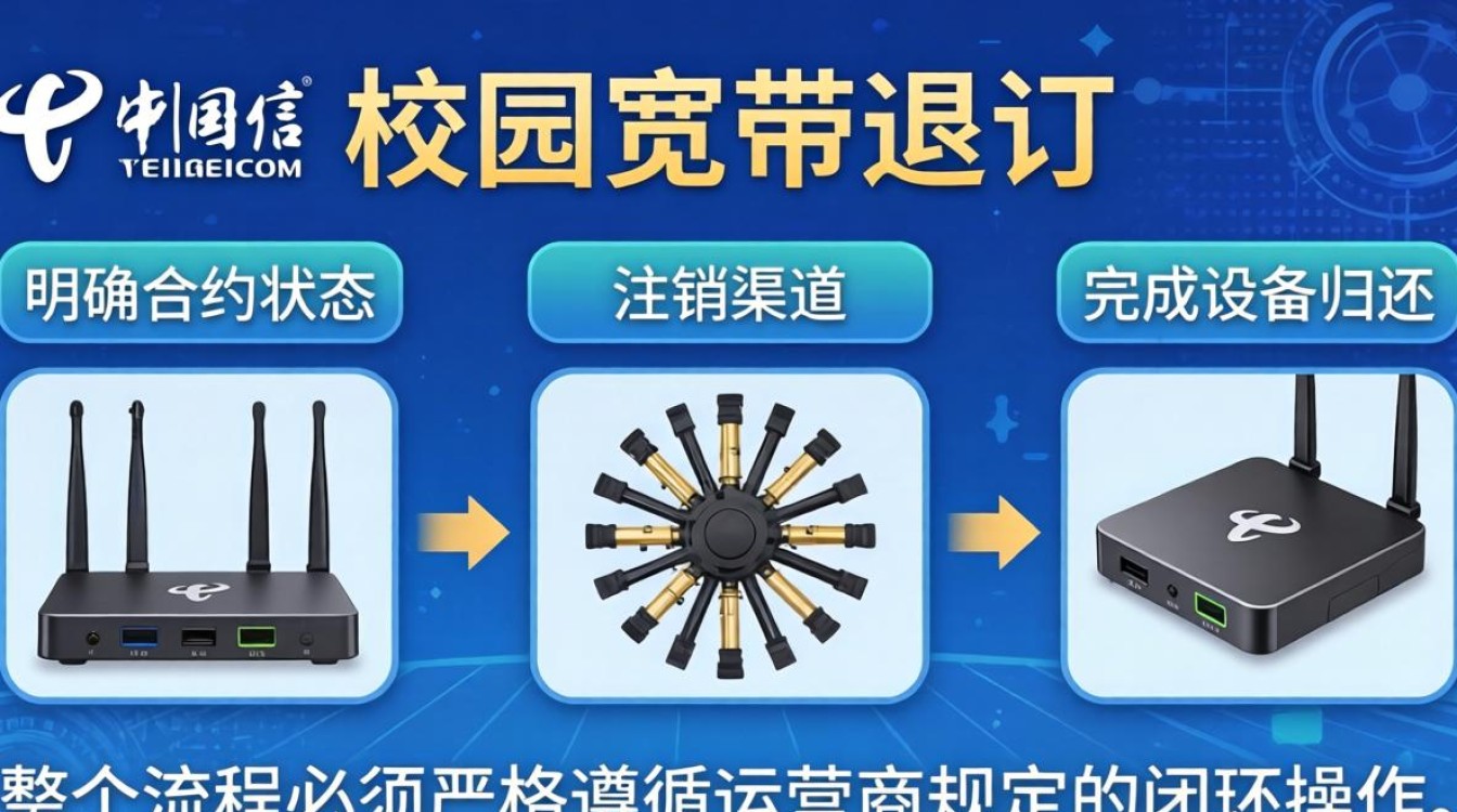 电信校园宽带退订