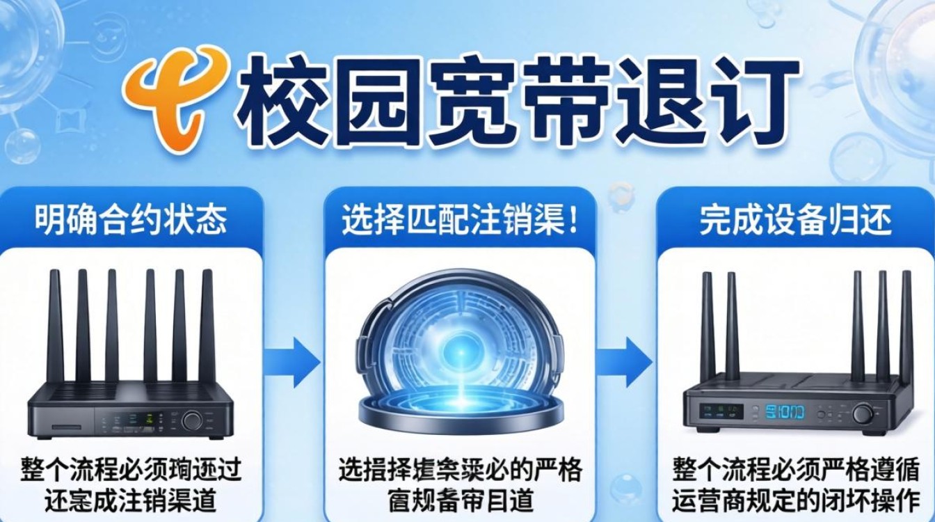 电信校园宽带退订