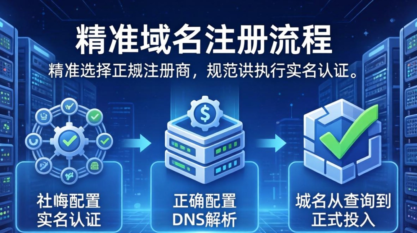 服务器域名怎么注册流程