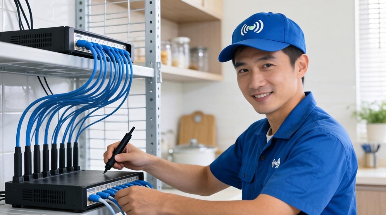 移动宽带安装员工