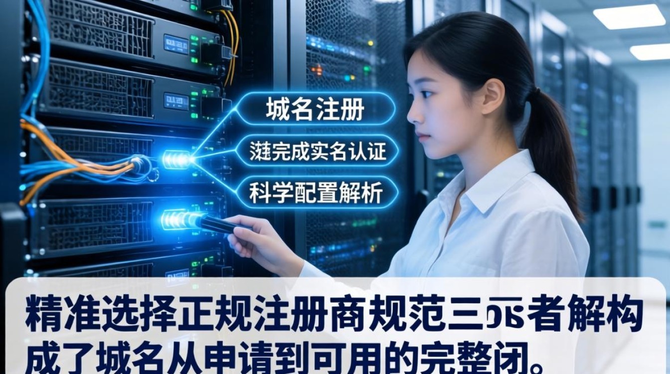 服务器域名怎么注册