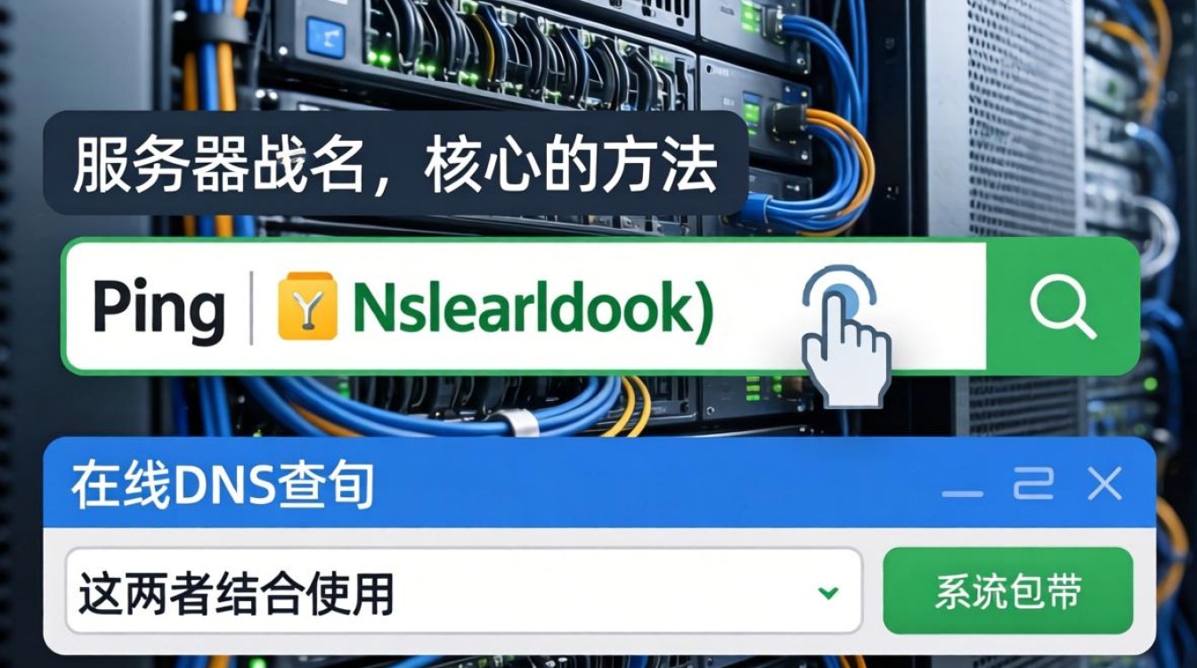服务器域名怎么查
