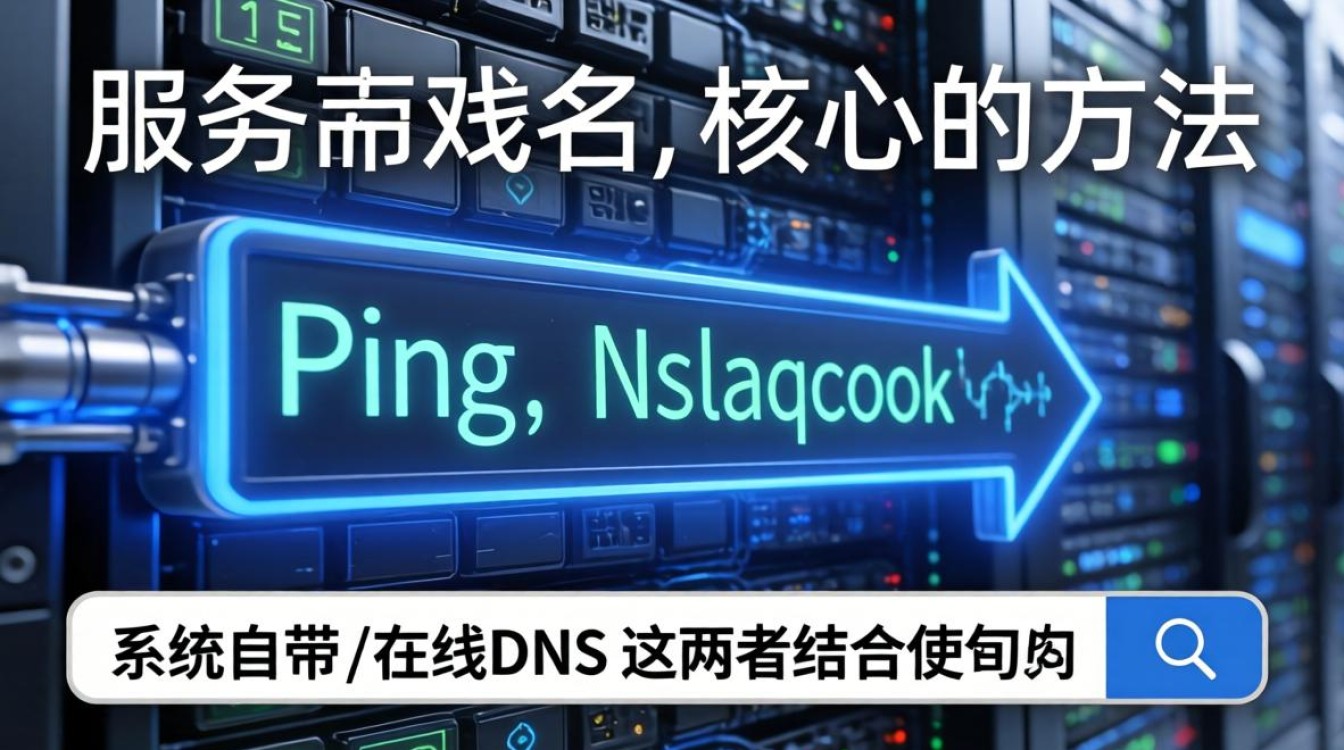 服务器域名怎么查