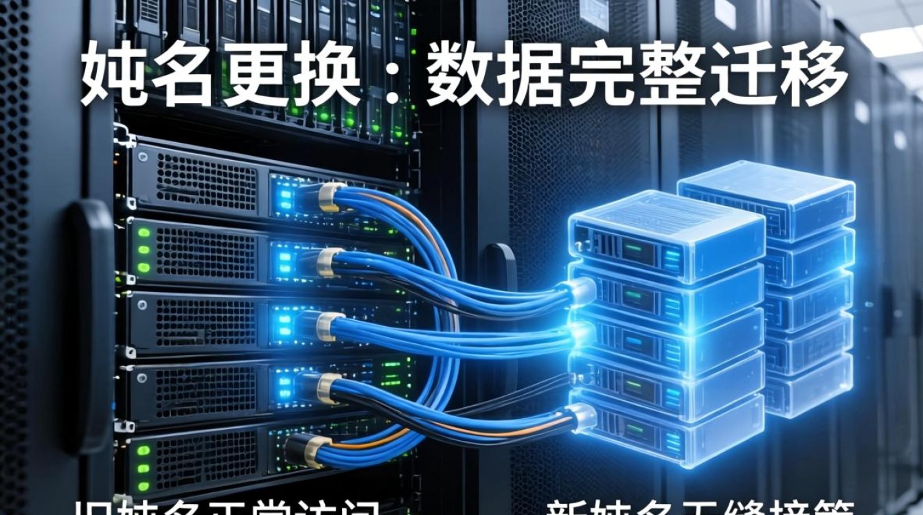 服务器域名怎么更换