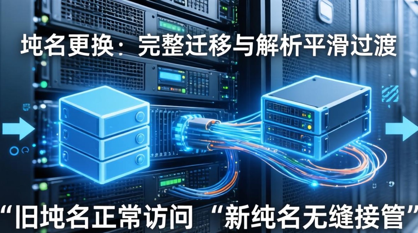 服务器域名怎么更换