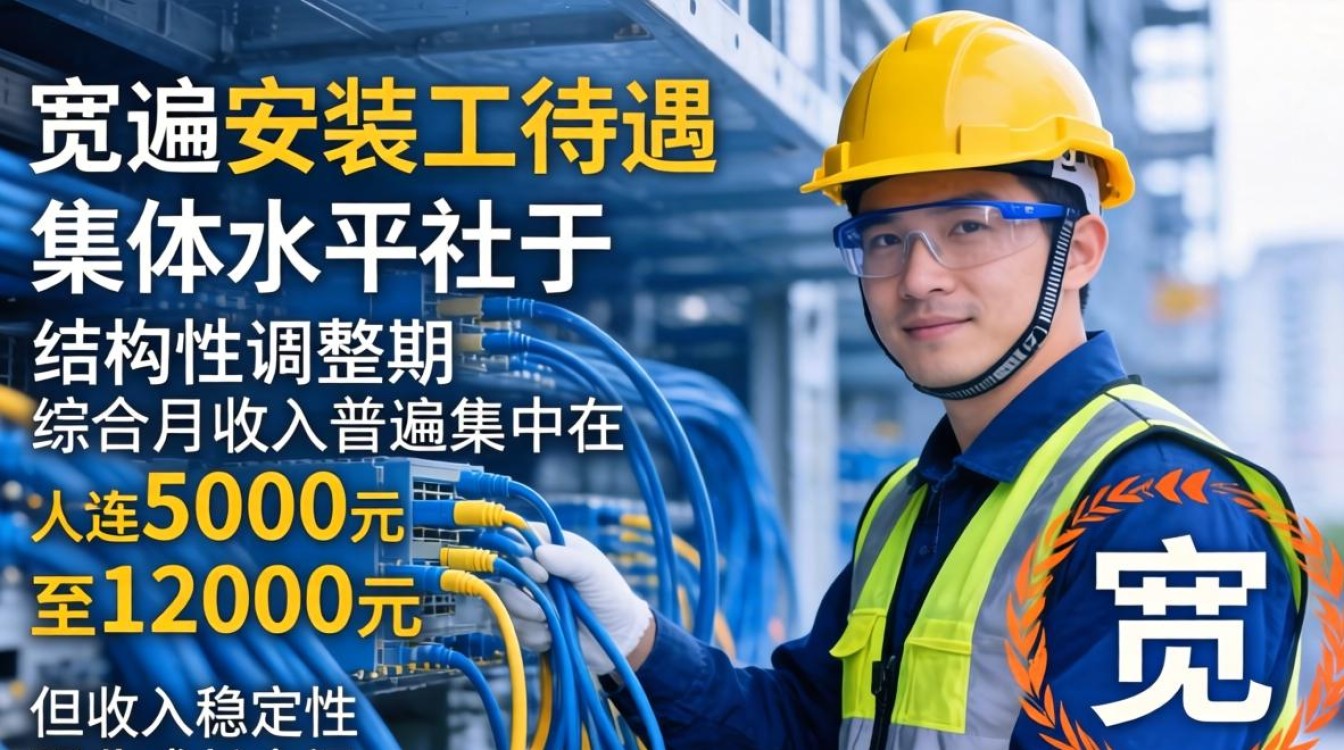 宽带安装工待遇
