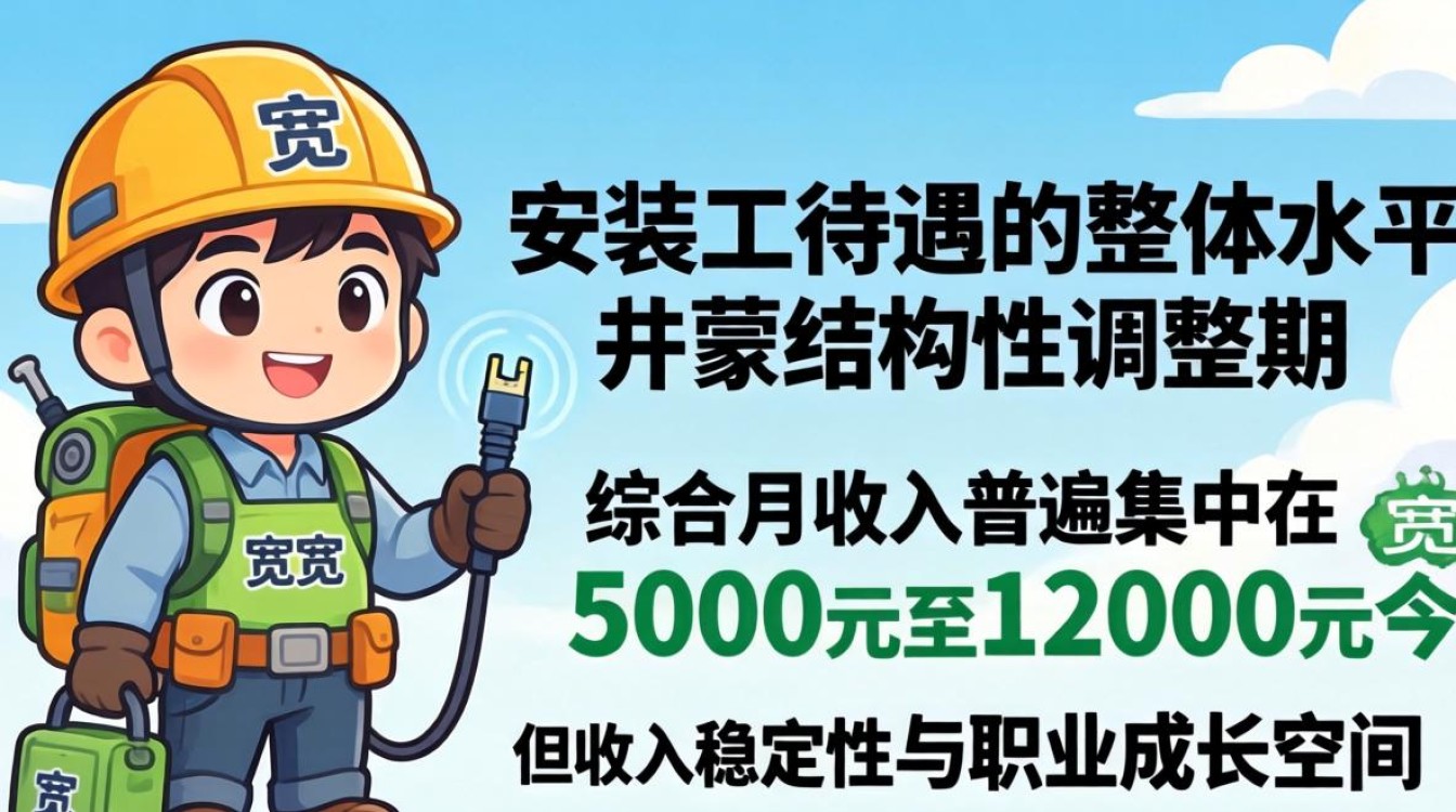 宽带安装工待遇