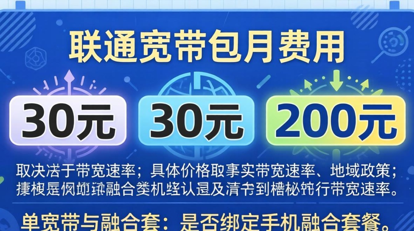 联通宽带包月多少 联通宽带包月多少