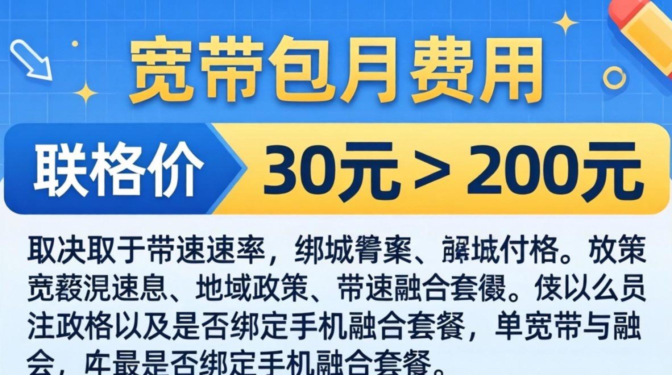 联通宽带包月多少 联通宽带包月多少
