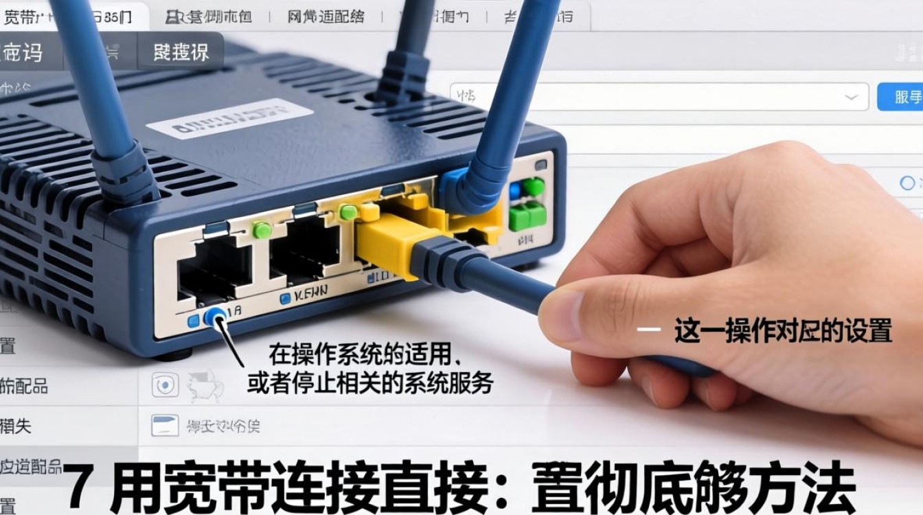 怎么禁用宽带连接