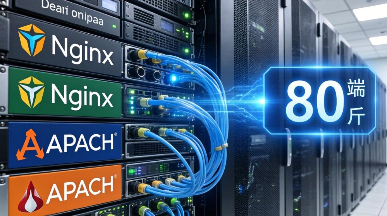 服务器域名怎么共用80端口