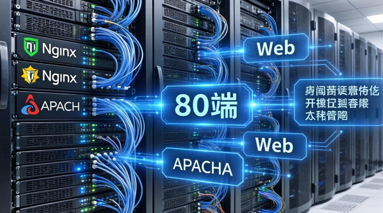 服务器域名怎么共用80端口