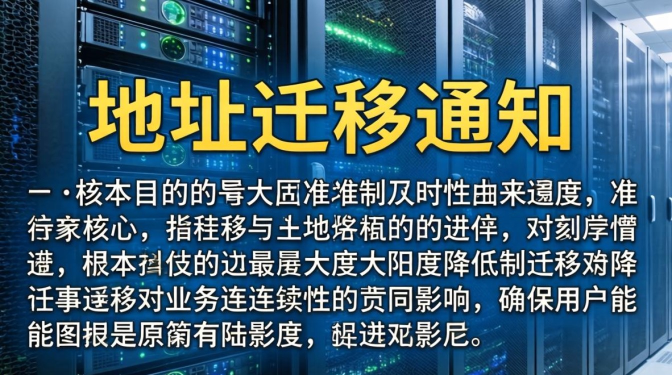 服务器地址迁移通知怎么写