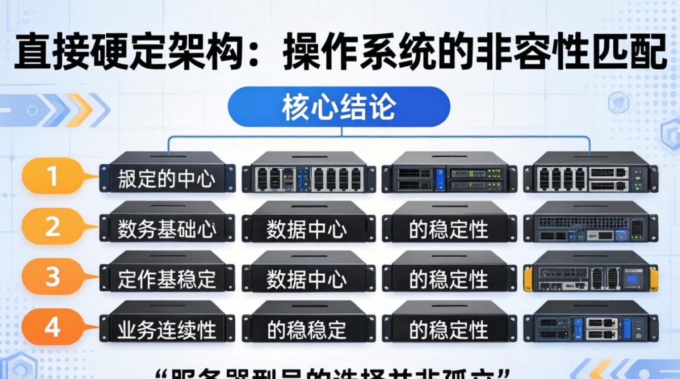 服务器型号与对应的操作系统