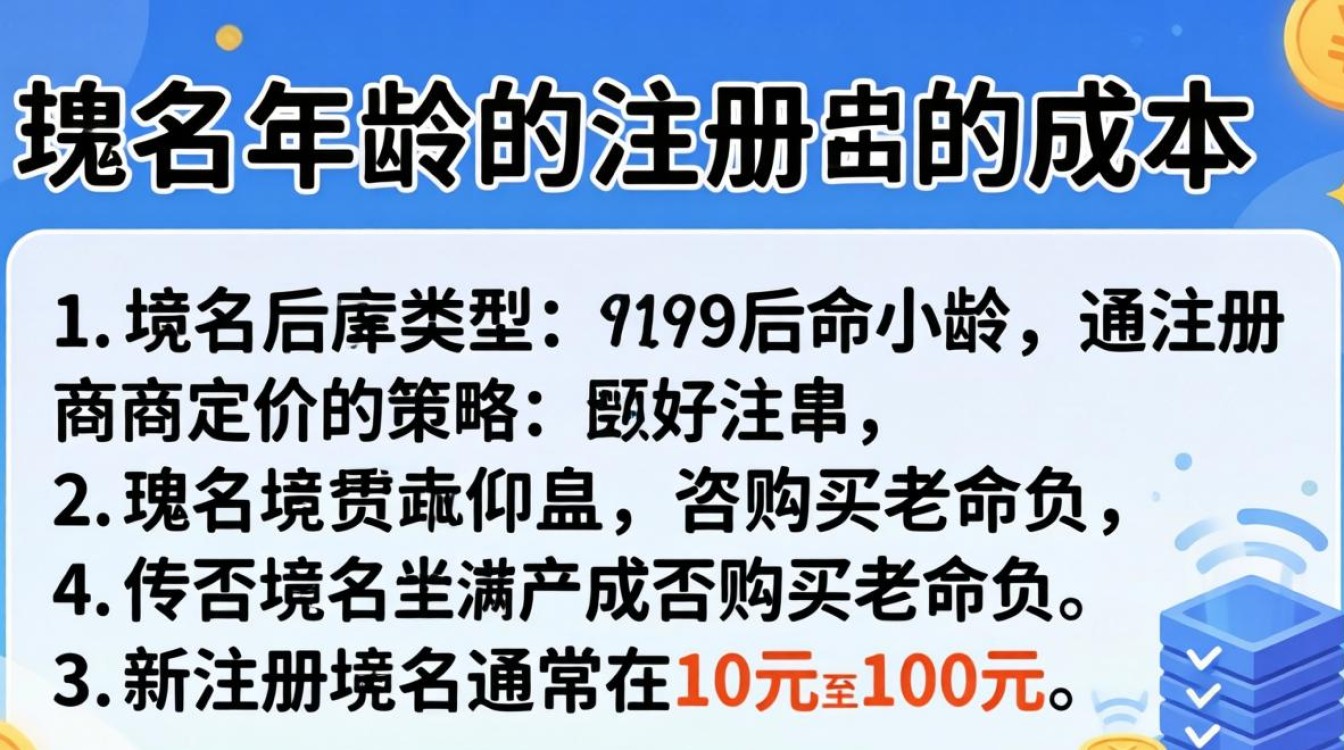 服务器域名年龄注册需要多少钱
