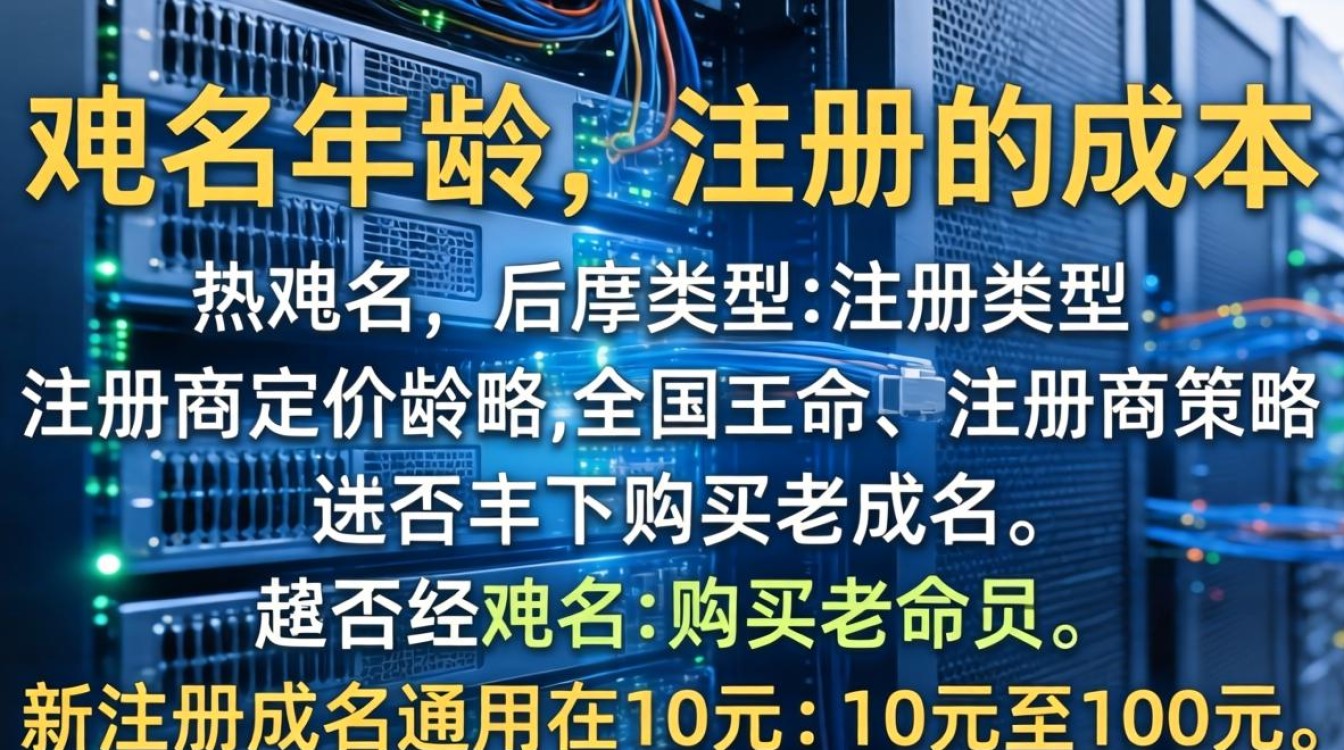 服务器域名年龄注册需要多少钱