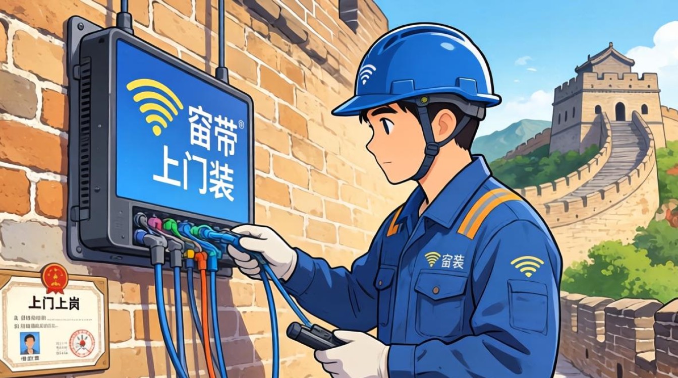 长城宽带安装人员