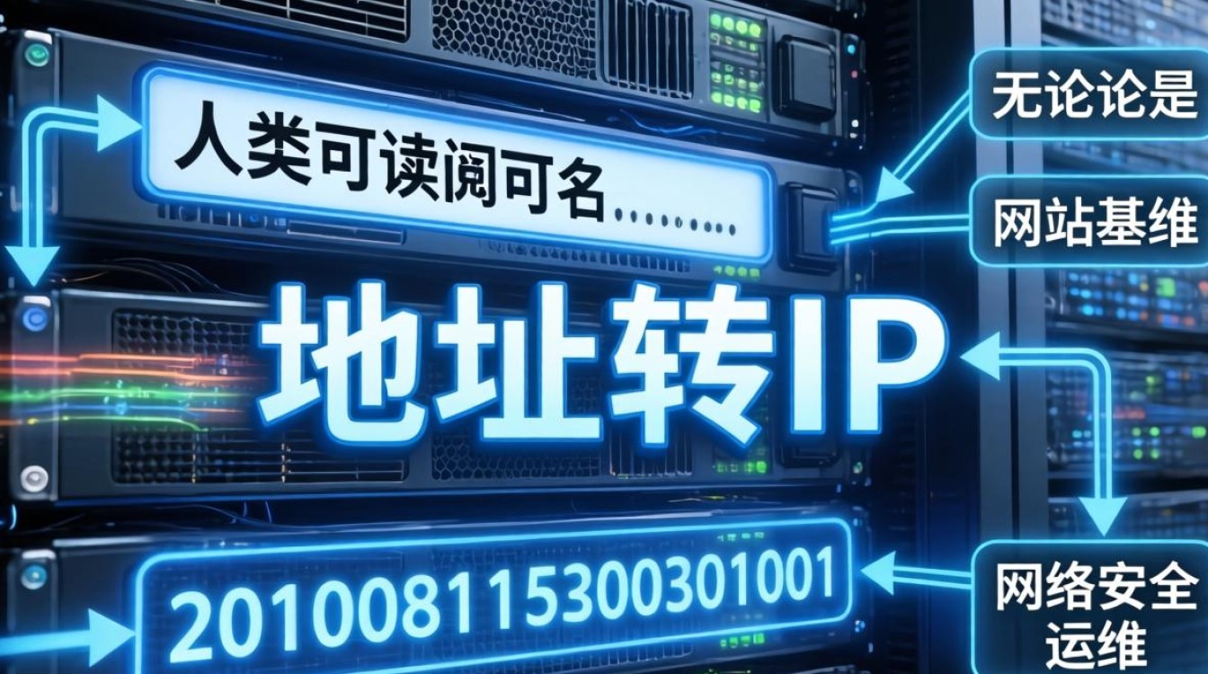 服务器地址转ip